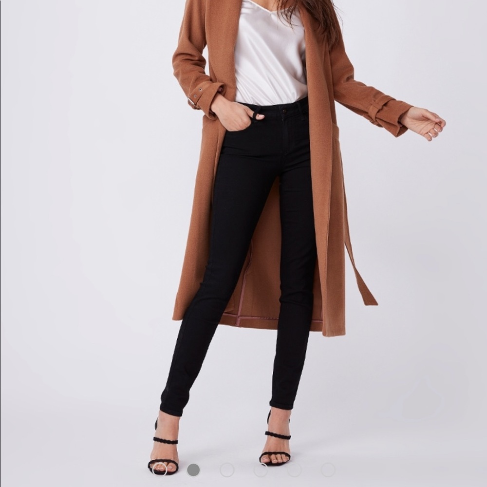 Paige Verdugo Ultra Skinny - Black Shadow